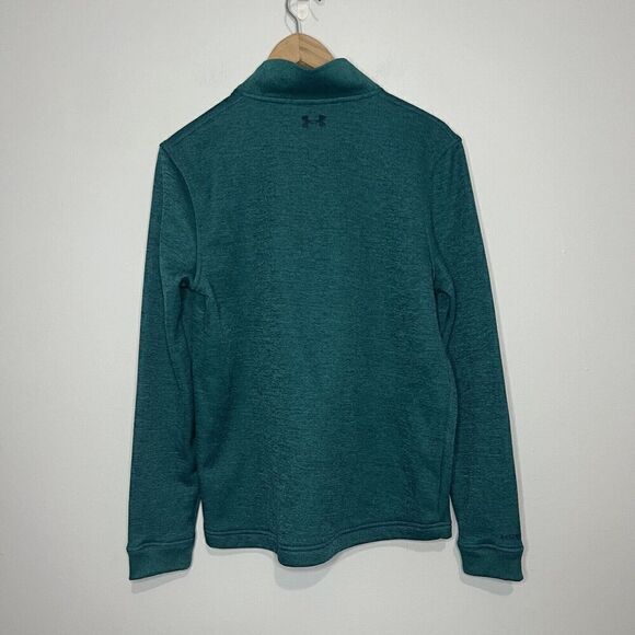 Under Armour Green Storm Coldgear 1/4 Zip M - Picture 3 of 3